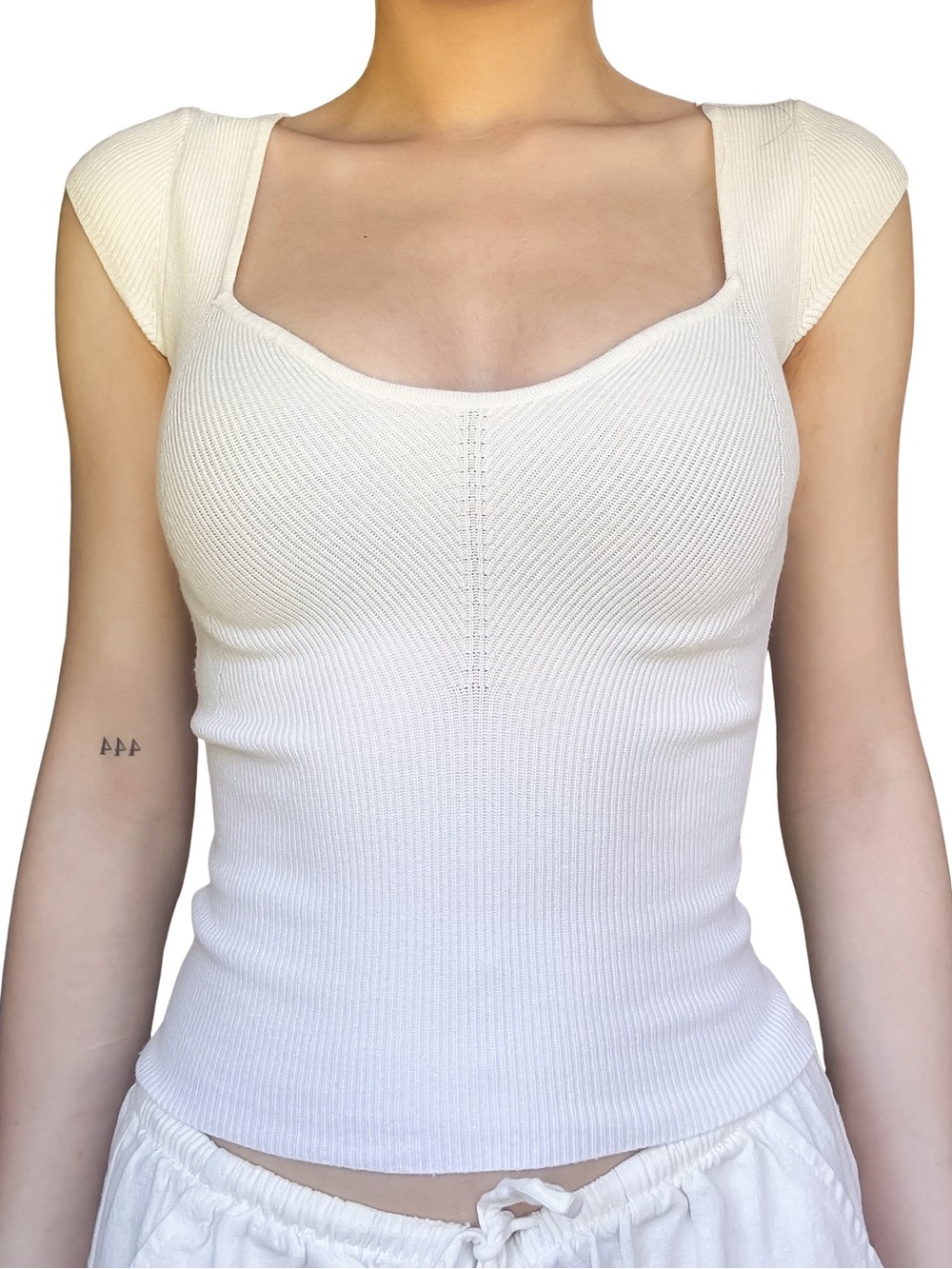 WILFRED ARITZIA Tank Top in White Size XXS GUC